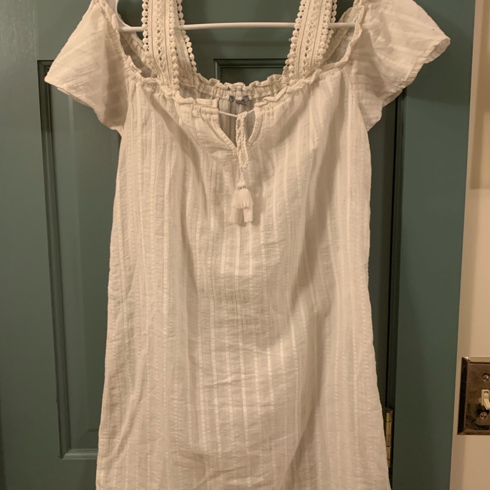 Aerie Cream Women's Lightweight Dress